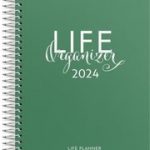 Kalender 2024 Life Organizer grön
